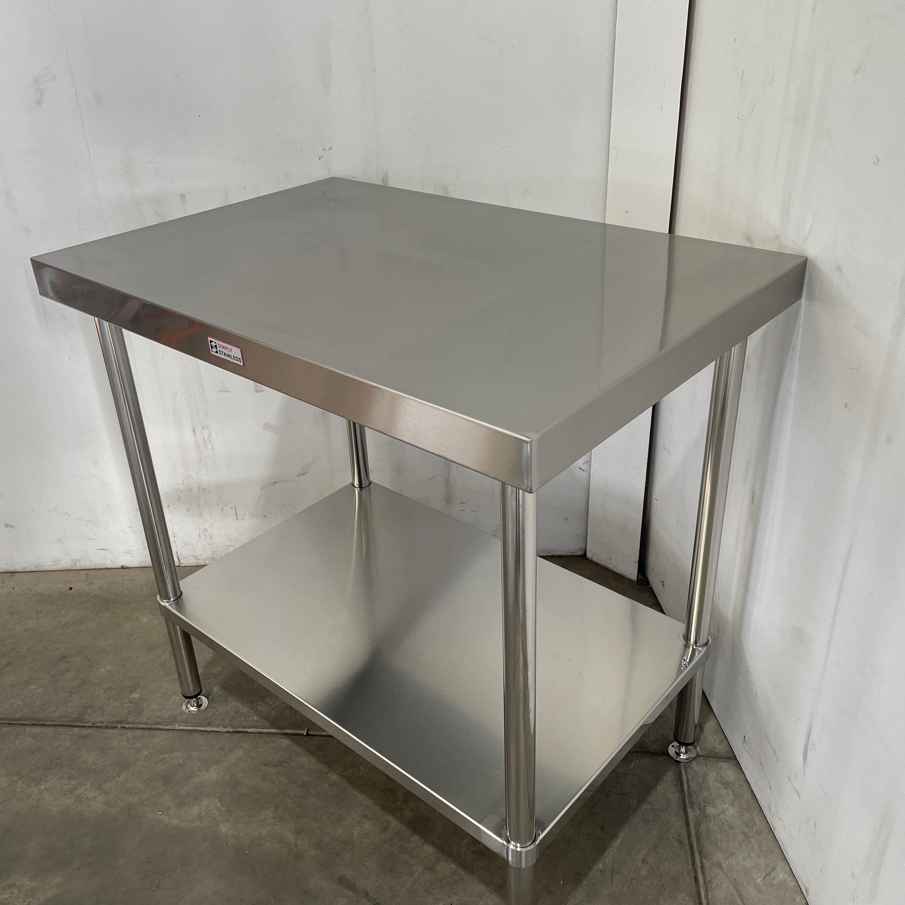 Simply Stainless Stainless Steel Bench
