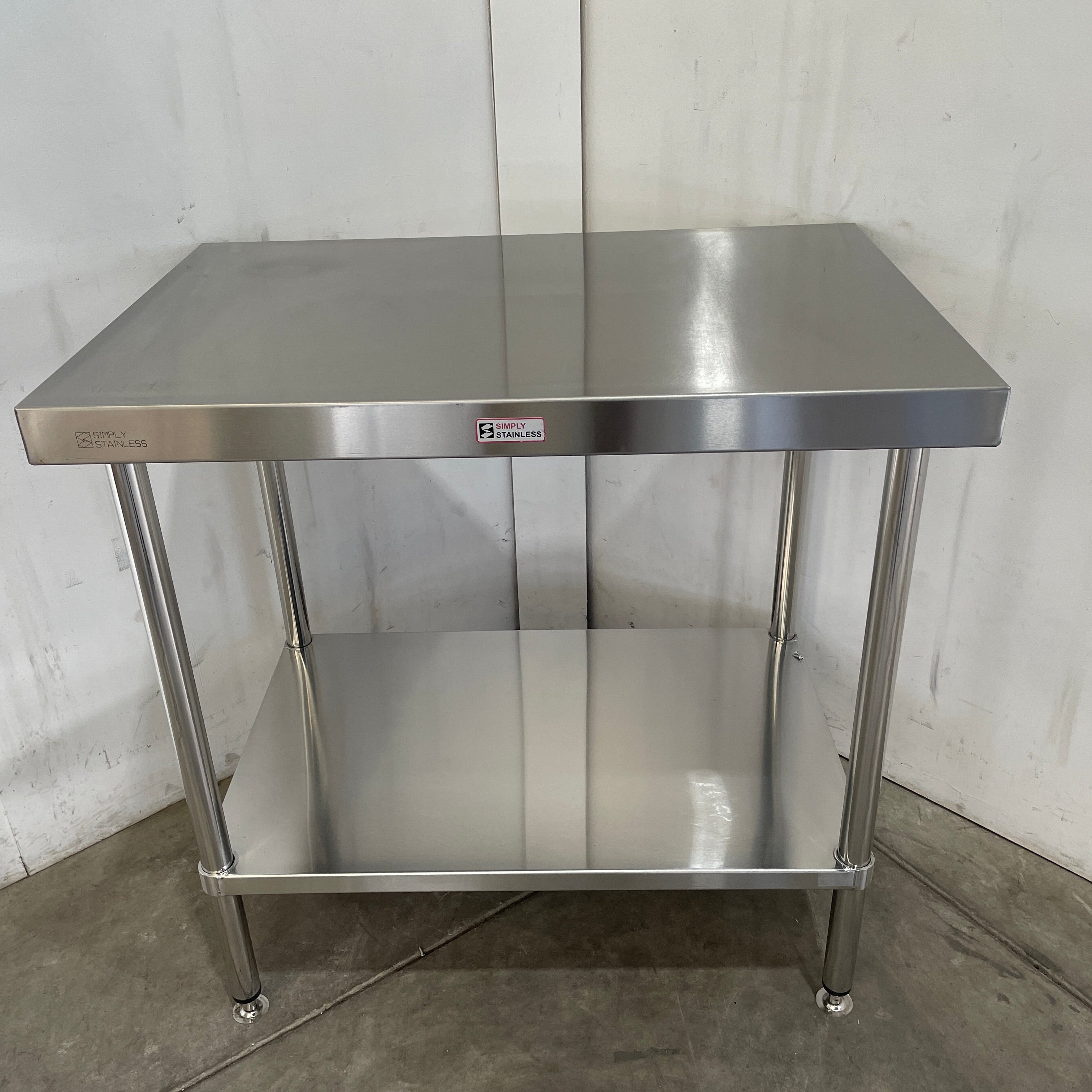 Simply Stainless Stainless Steel Bench