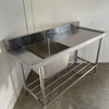 Simply Stainless Right Hand Inlet Bench