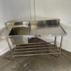 Simply Stainless Right Hand Inlet Bench