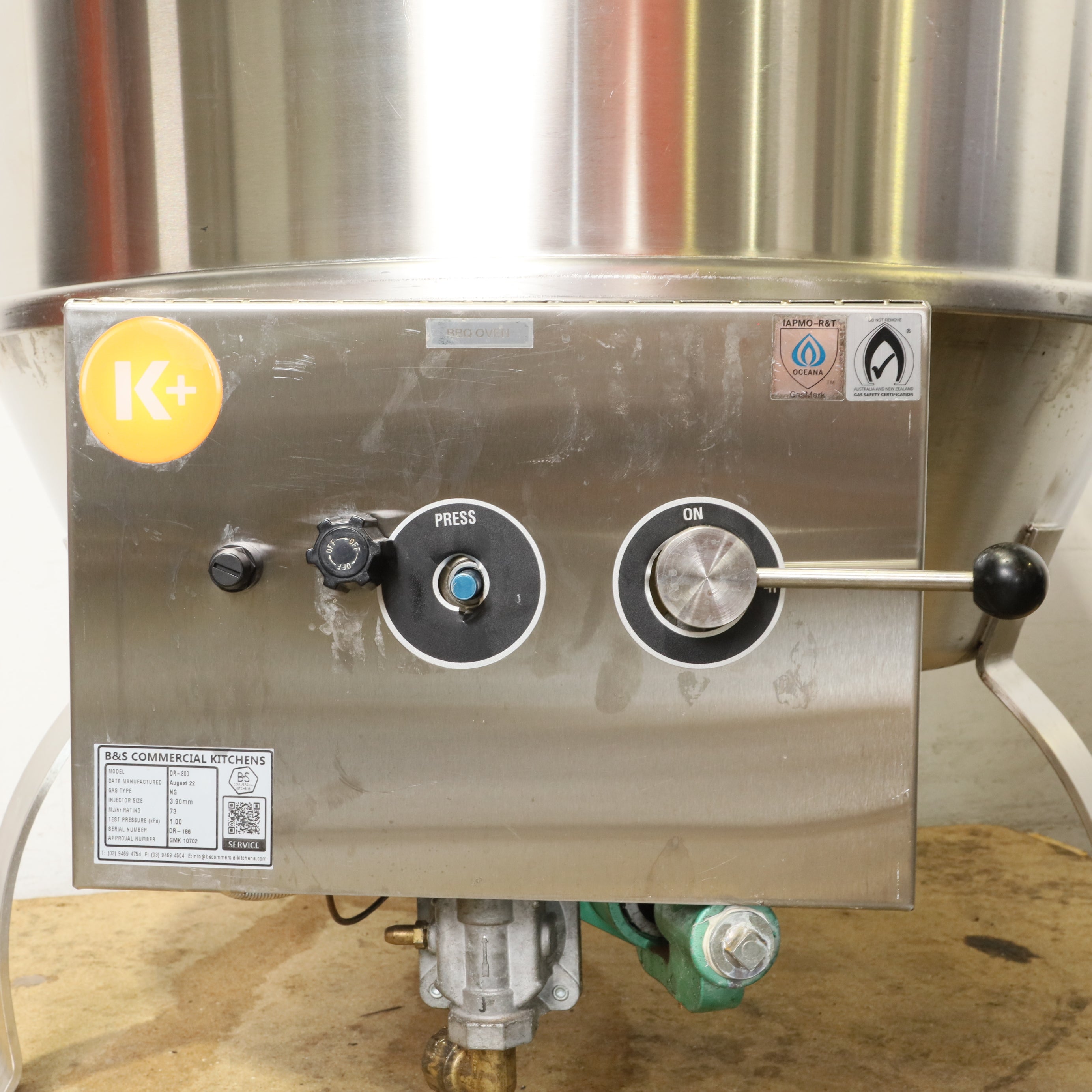B&S DR-800 Duck Oven