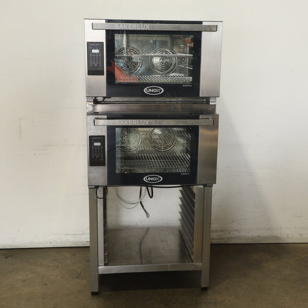 Unox BAKERLUX XEFT-04EU-ELDV Convection Ovens + Stand