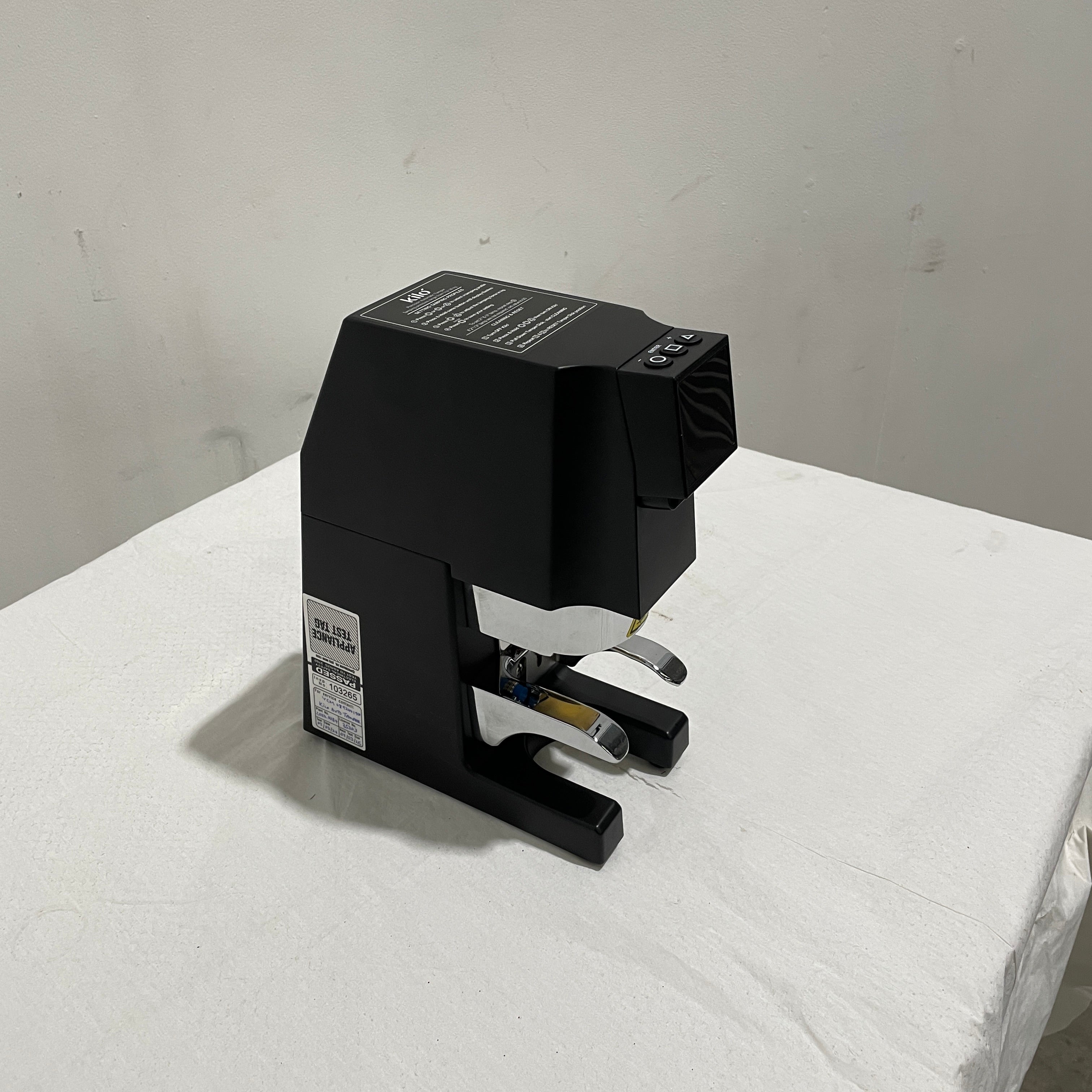 Slingshot Kilo Automatic Coffee Tamper SilverChef