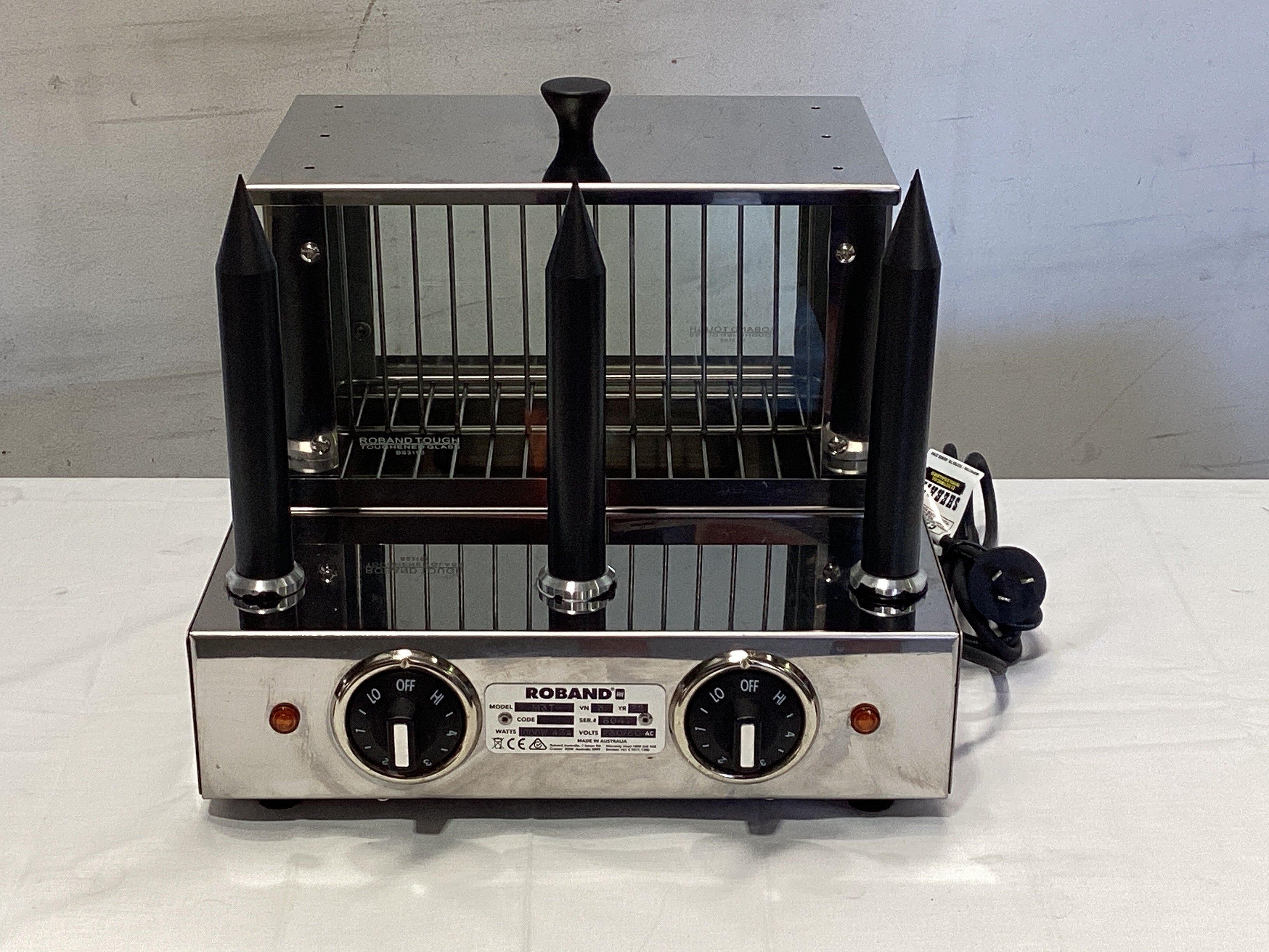 Roband M3T Hot Dog Maker & Bun Warmer SilverChef