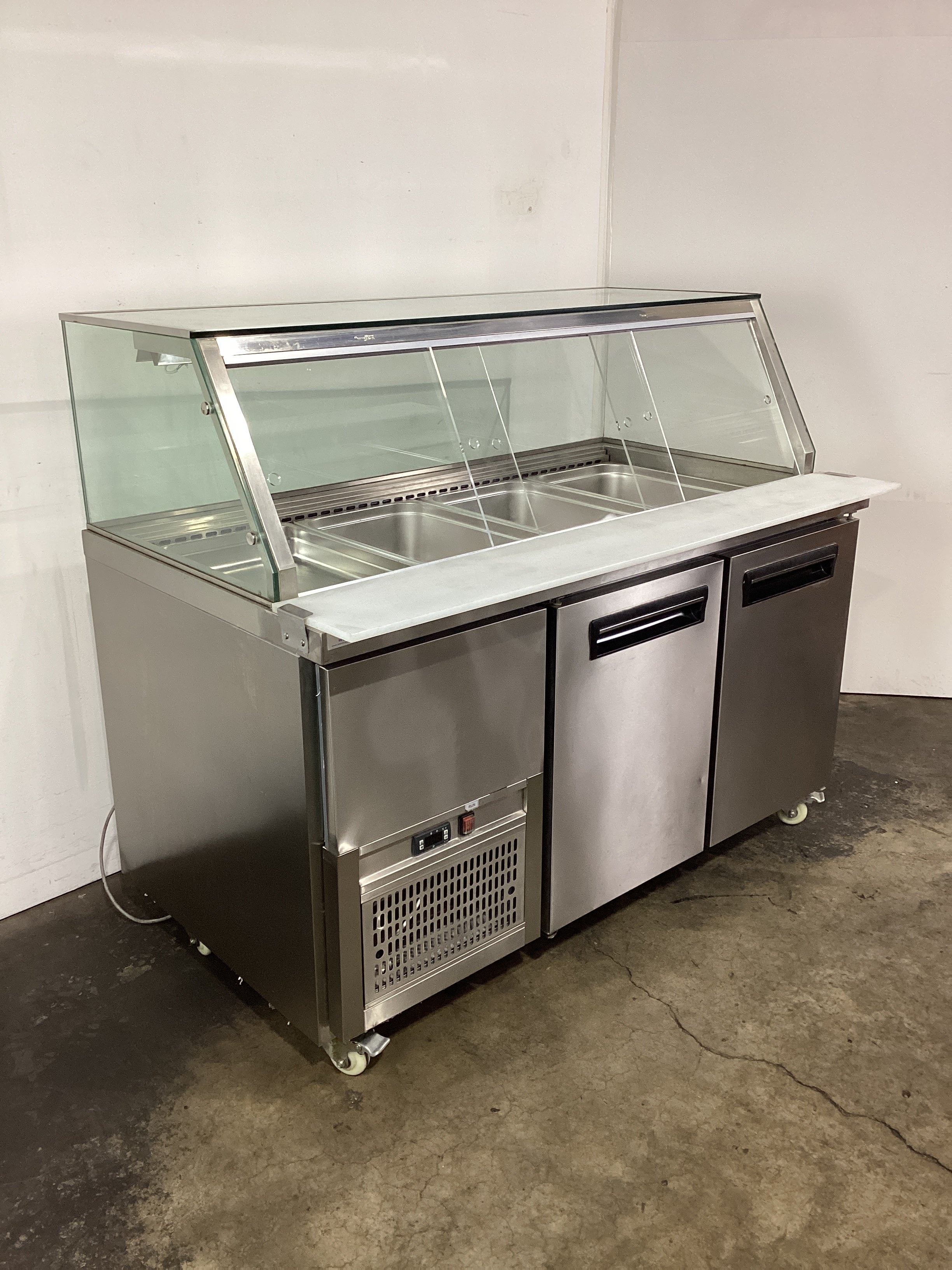 FED PG150FA-YG Sandwich Prep Fridge