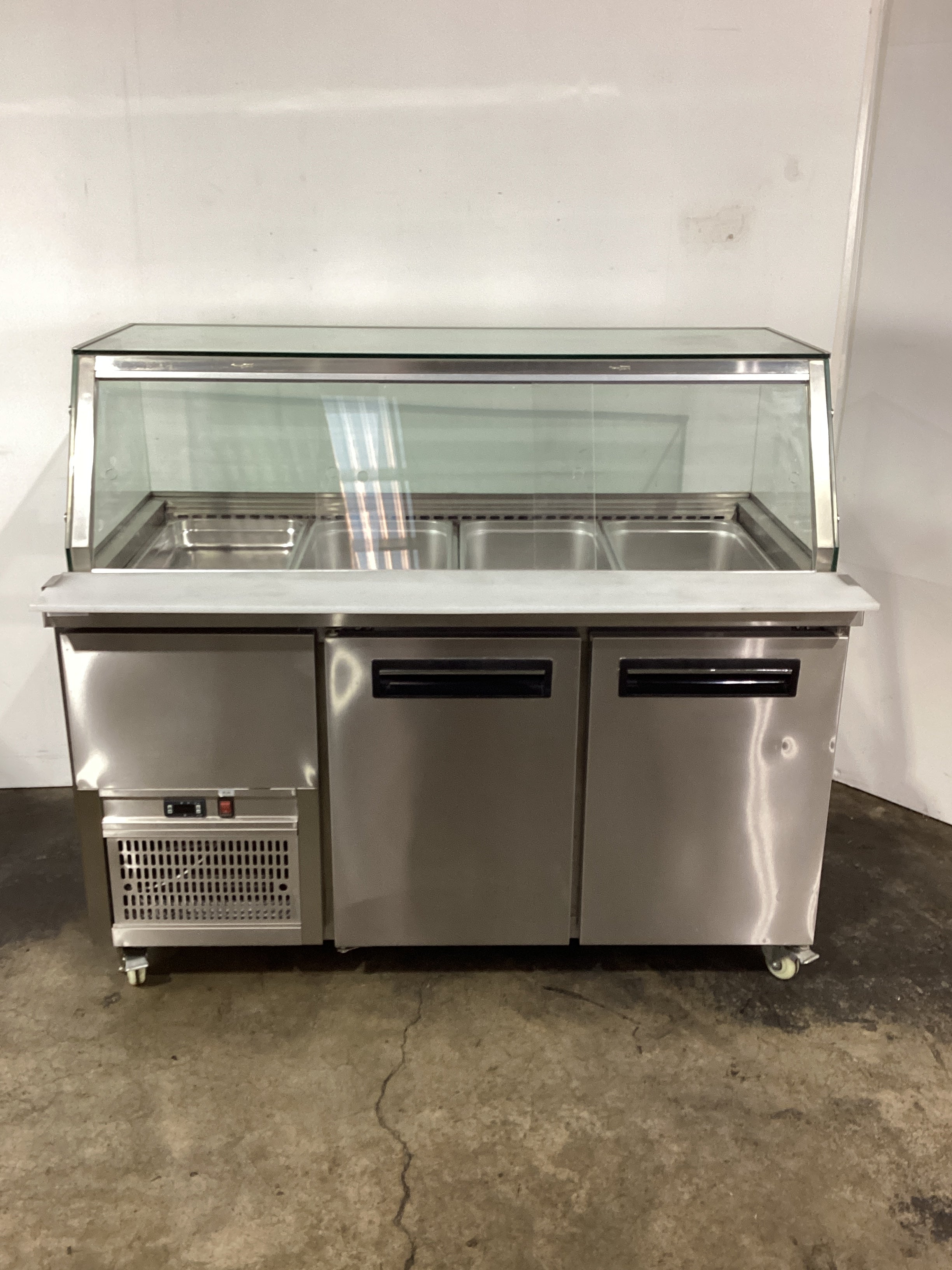 FED PG150FA-YG Sandwich Prep Fridge