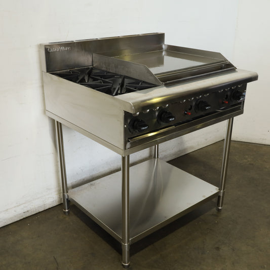 Caterware CW-GB2-60HP Cooktop/Griddle Combo