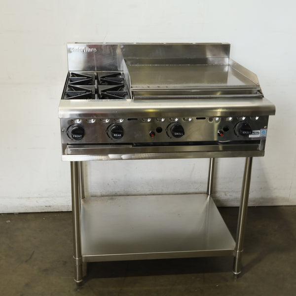 Caterware CW-GB2-60HP Cooktop/Griddle Combo