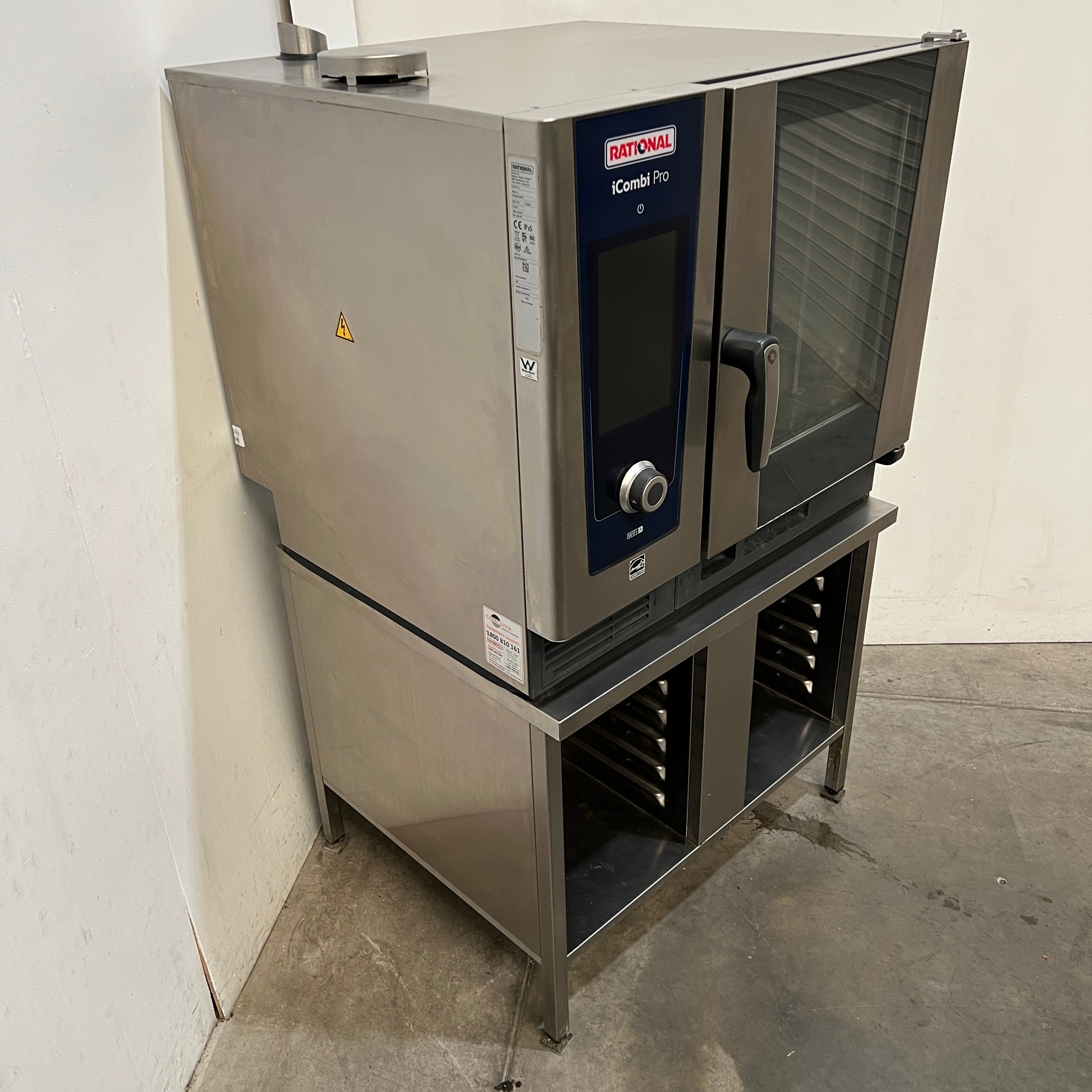 Rational iCombi Pro 6 Tay Combi Oven + Stand