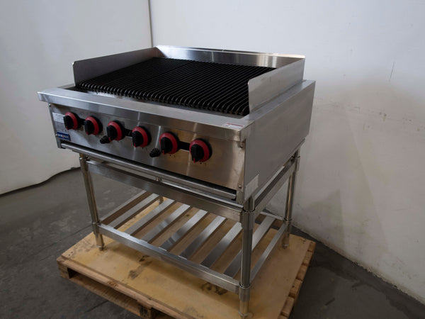 Gasmax QR-36E 6 Burner Char Grill