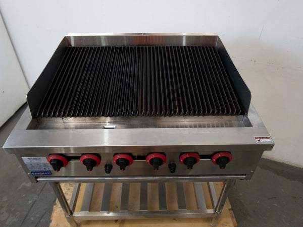 Gasmax QR-36E 6 Burner Char Grill