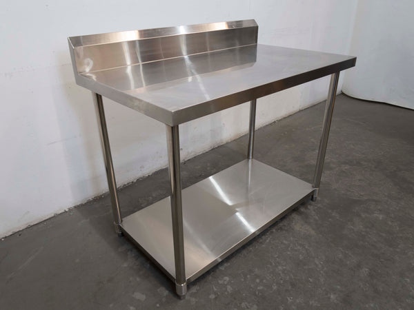 Stainless Steel Bench with Splashback