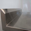 Stainless Steel Bench with Splashback