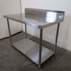 Stainless Steel Bench with Splashback