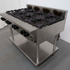 B+S Black 8 Burner Cooktop