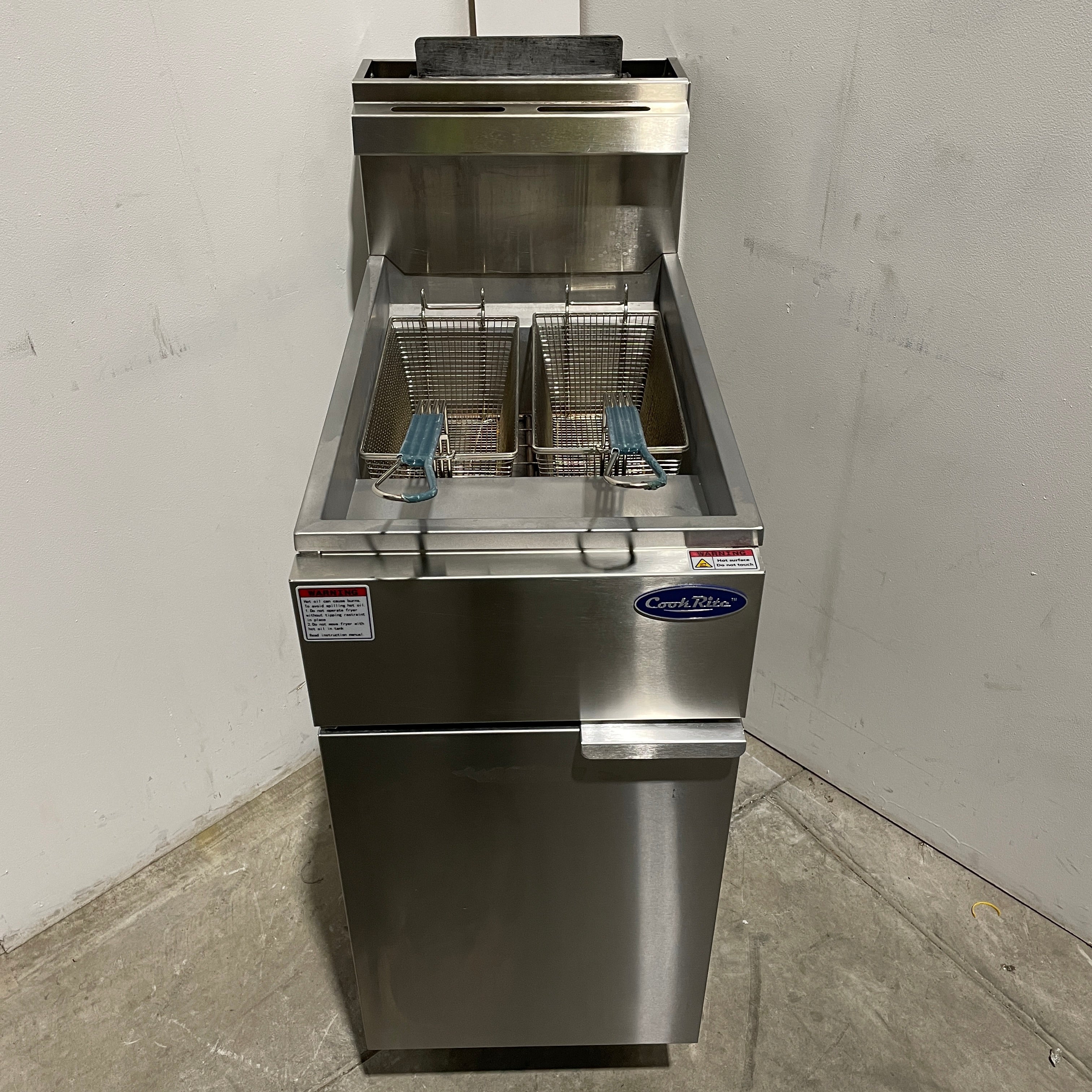 Cookrite ATFS40 Single Pan Fryer SilverChef