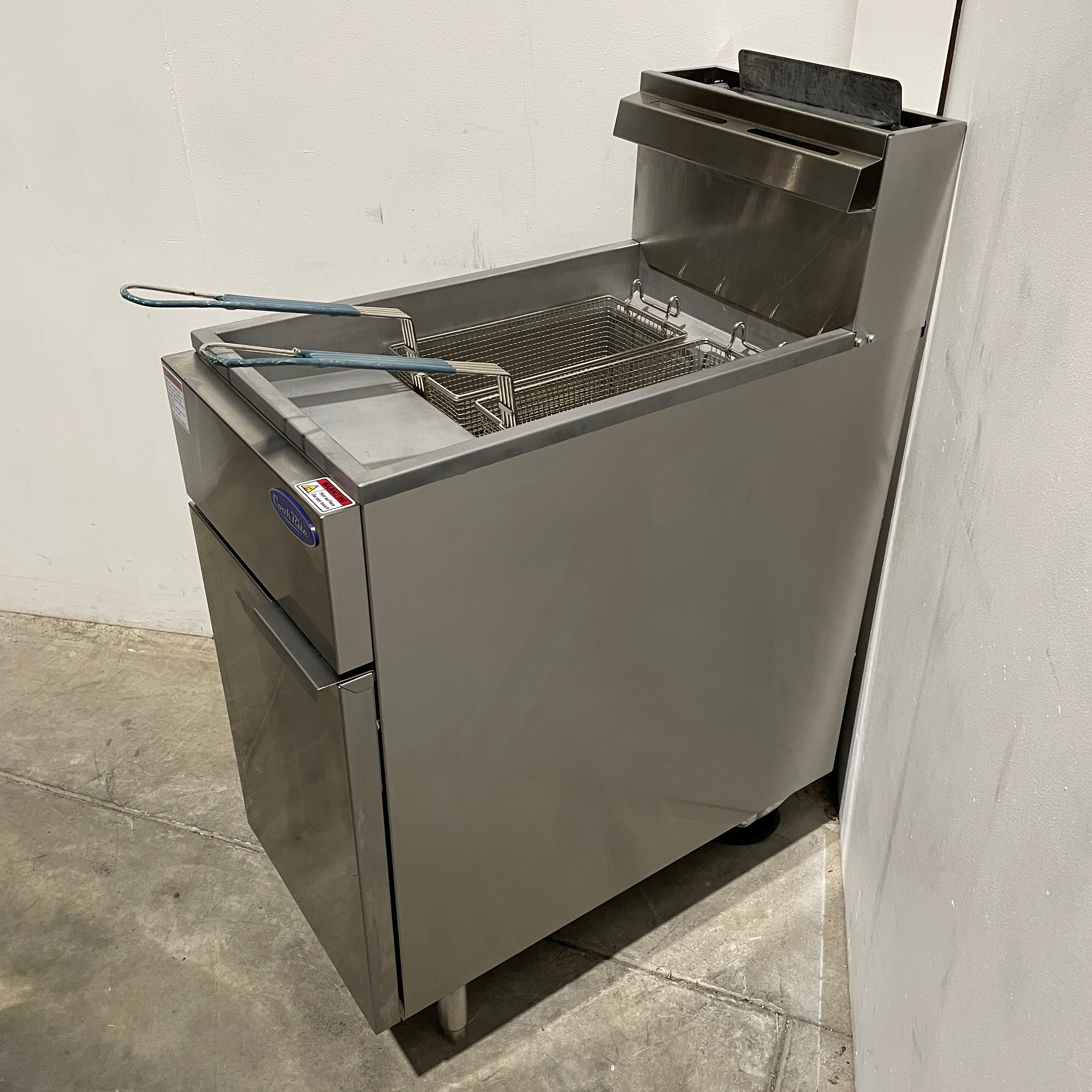 Cookrite ATFS40 Single Pan Fryer SilverChef