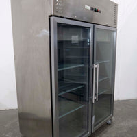 FED-X XURF1200G2V 2 Glass Door Upright Freezer
