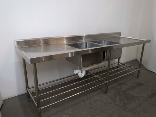 KSS Double Bowl Sink Bench