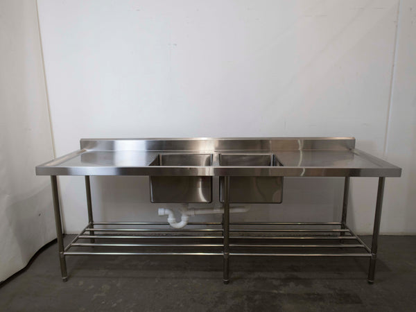 KSS Double Bowl Sink Bench