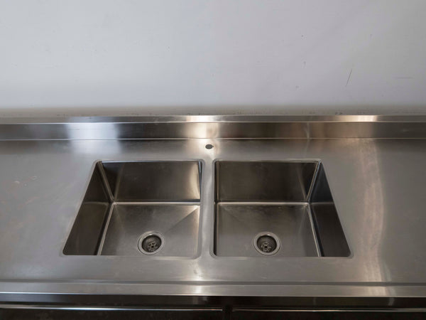 KSS Double Bowl Sink Bench