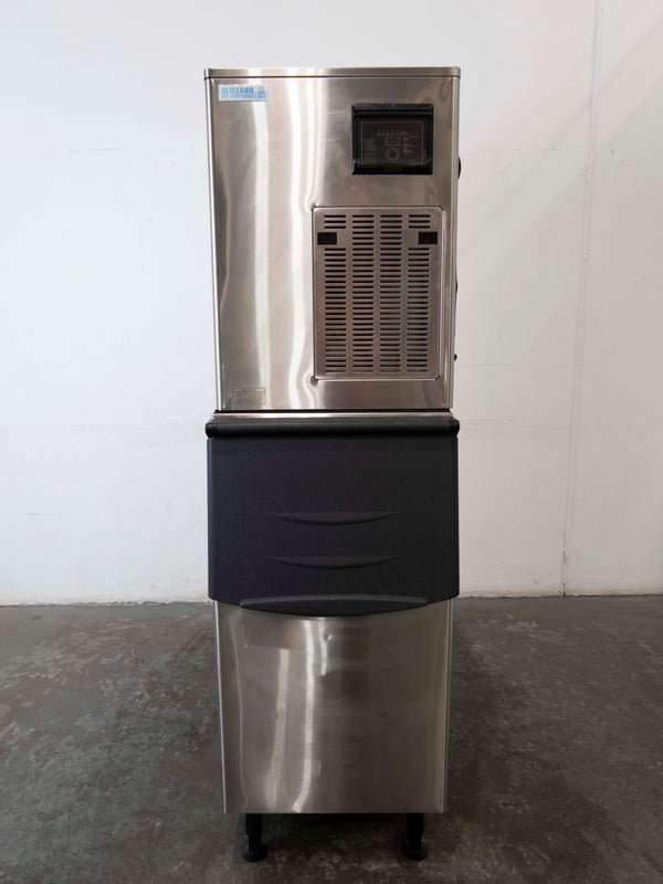 Blizzard SN-320M Ice Machine with Ice Bin