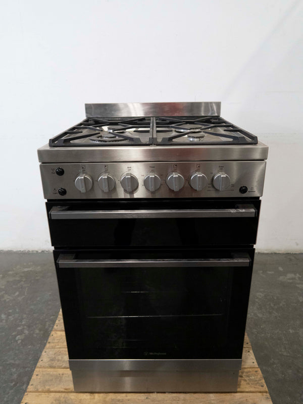 Westinghouse WFG612SCNG 60cm Freestanding Natural Gas Oven/Stove