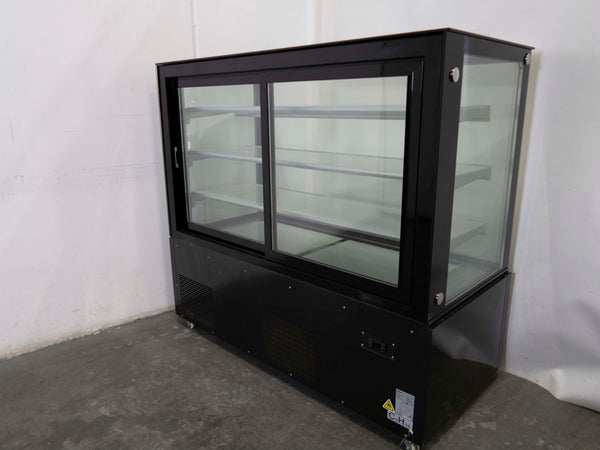 Exquisite CDS315 Square Glass Cake Display