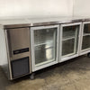 FED TL1800TNG-3D 3 Door Workbench Fridge