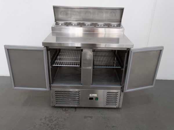 FED-X XGNS900D Sandwich Prep Fridge