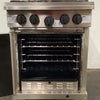 Luus RS-4B 4 Burner Range Oven