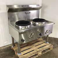 Luus WZ-2C 2 Hole Wok Table