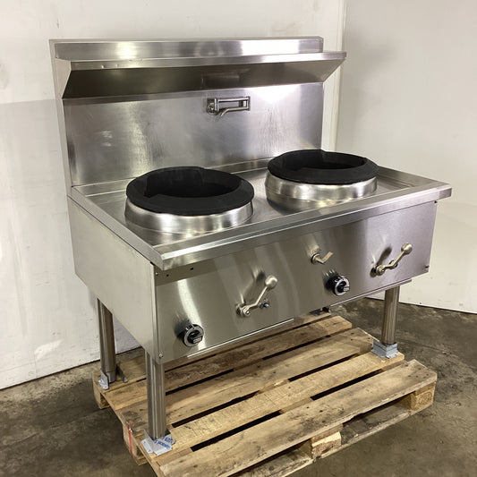 Luus WZ-2C 2 Hole Wok Table