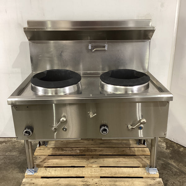 Luus WZ-2C 2 Hole Wok Table
