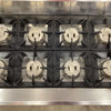 Luus RS-8B 8 Burner Cooktop Oven