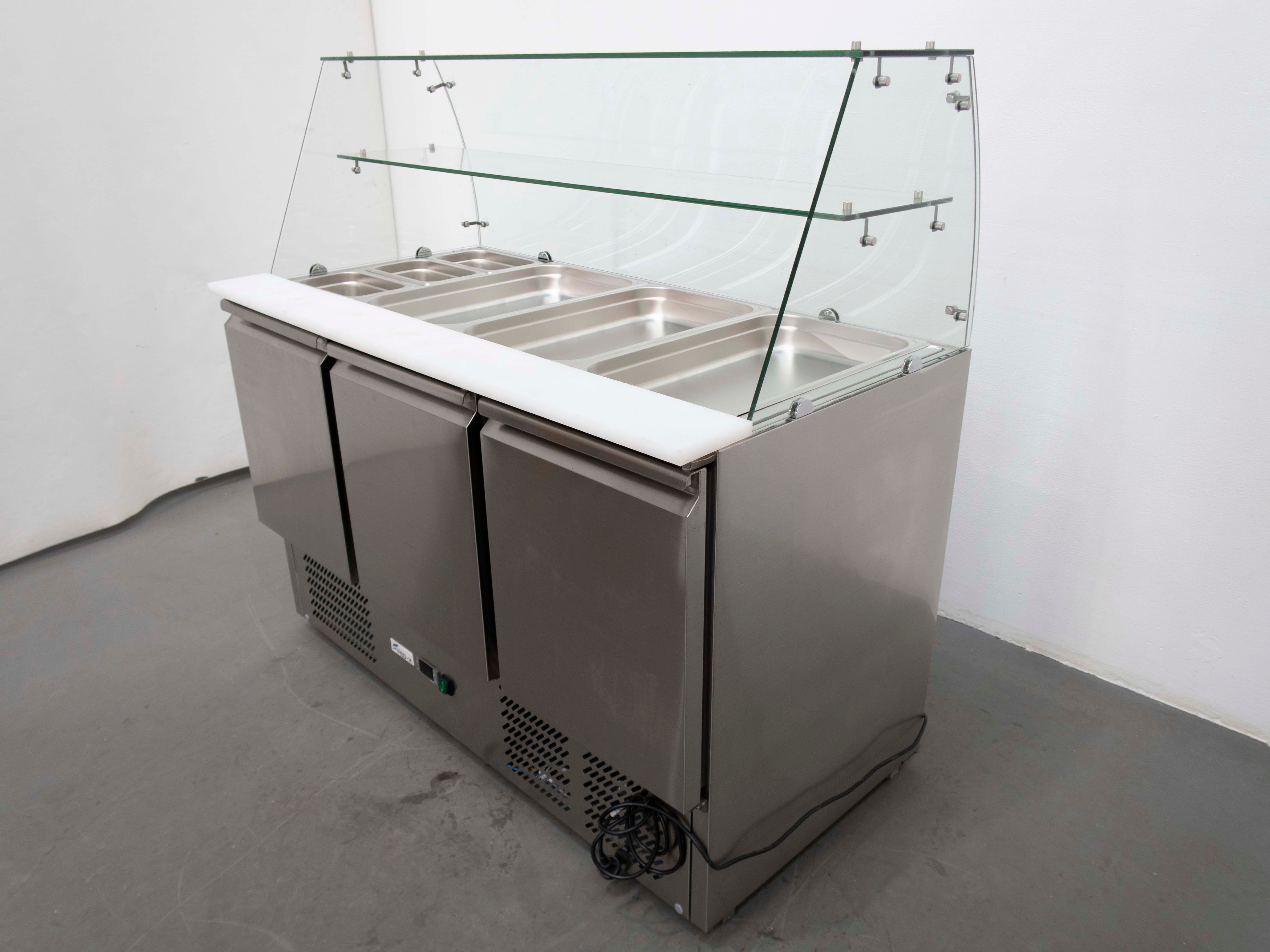 FED-X XS903GC Sandwich Prep Fridge