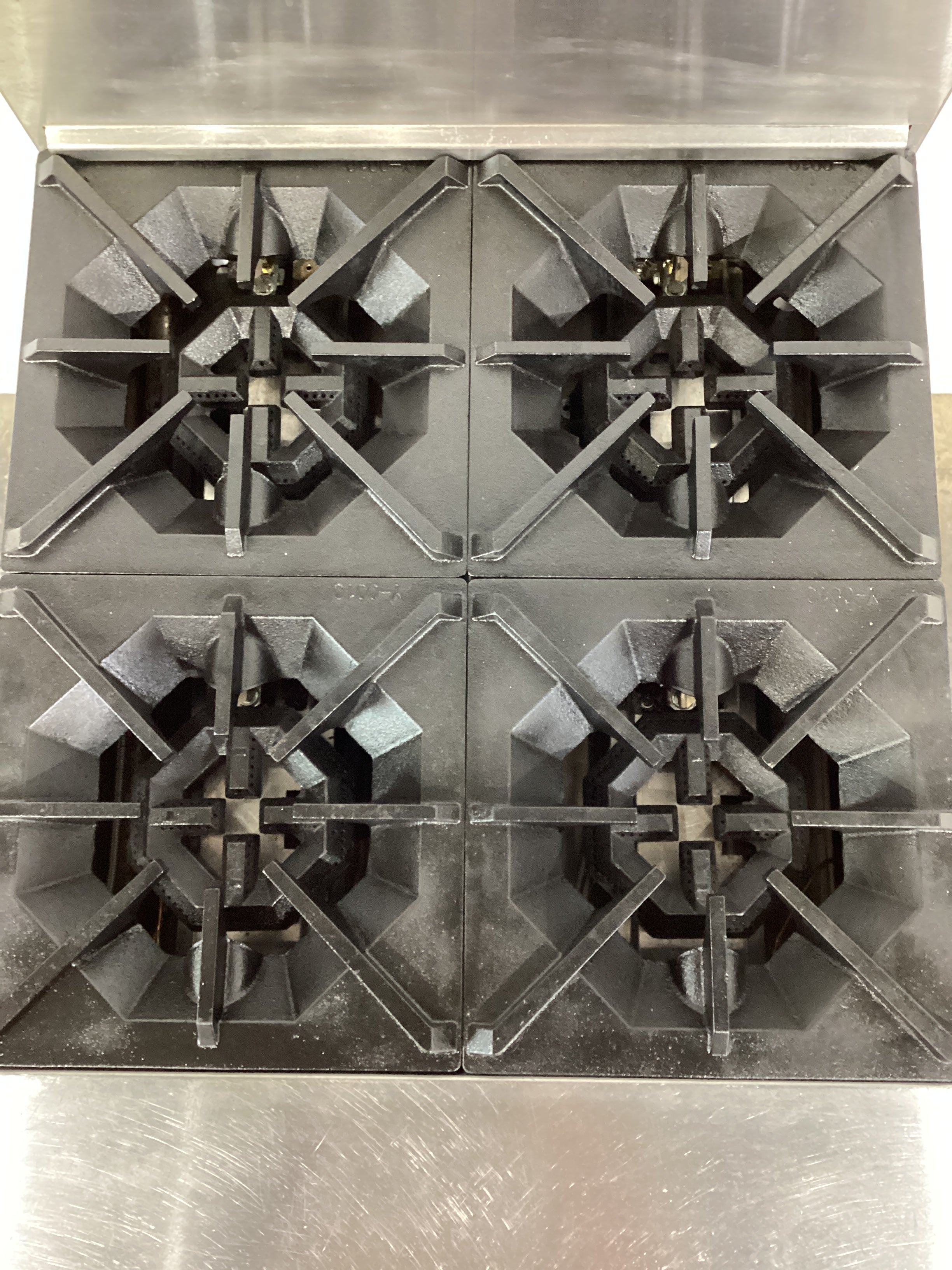 Cookrite AT80G4B-O 4 Burner Range Oven