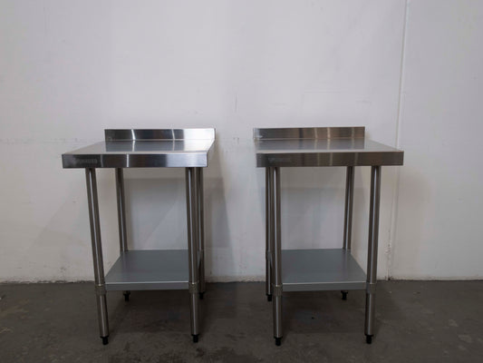 Vogue Stainless Steel Bench x 2