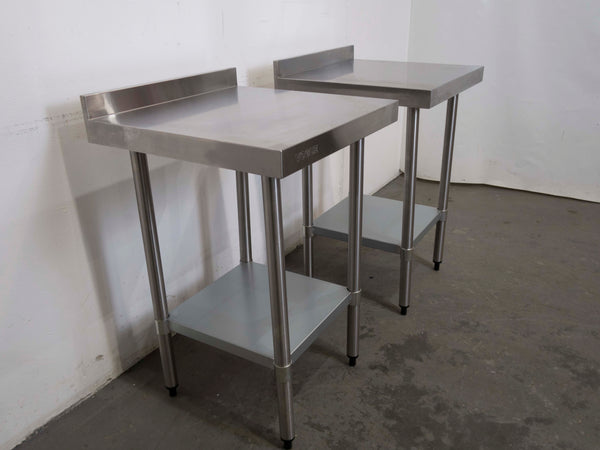 Vogue Stainless Steel Bench x 2
