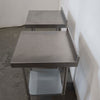 Vogue Stainless Steel Bench x 2