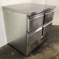 FED-X XGNS900-4D Workbench Fridge