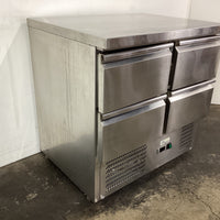 FED-X XGNS900-4D Workbench Fridge