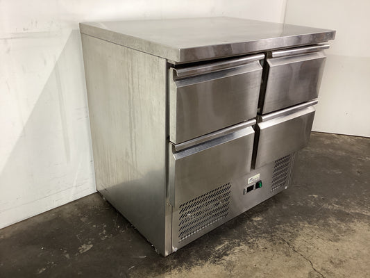 FED-X XGNS900-4D Workbench Fridge
