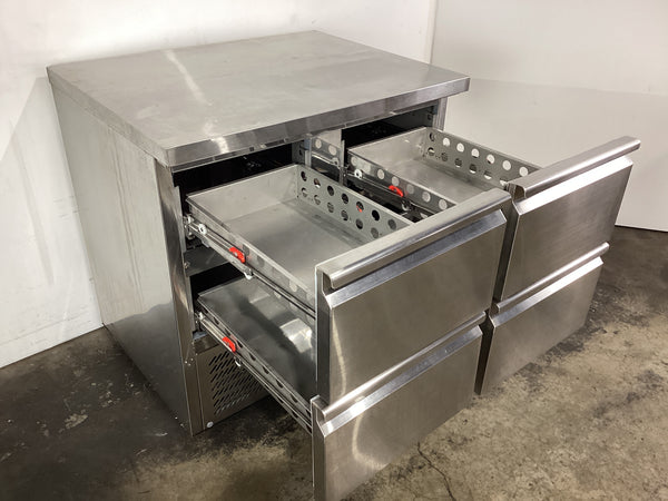 FED-X XGNS900-4D Workbench Fridge