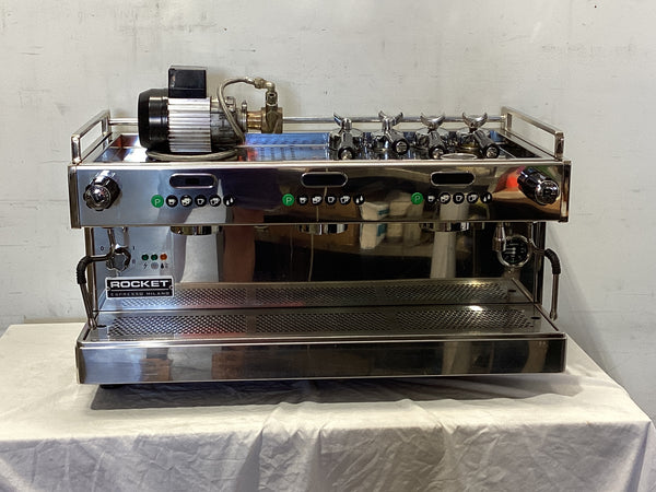 Rocket Boxer Timer A3 3 Group Coffee Machine