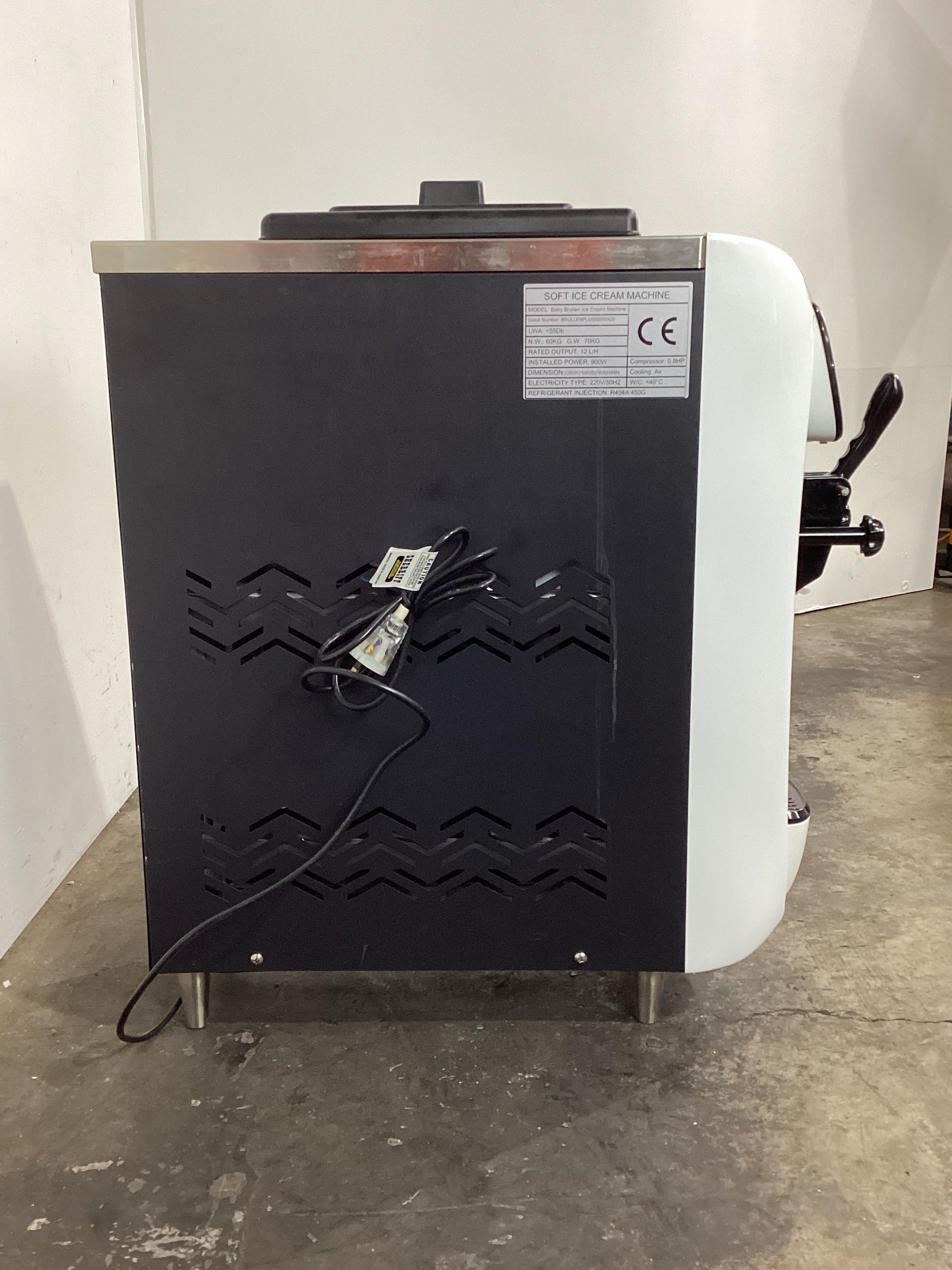 Brullen Baby Brullen Ice Cream Machine SilverChef