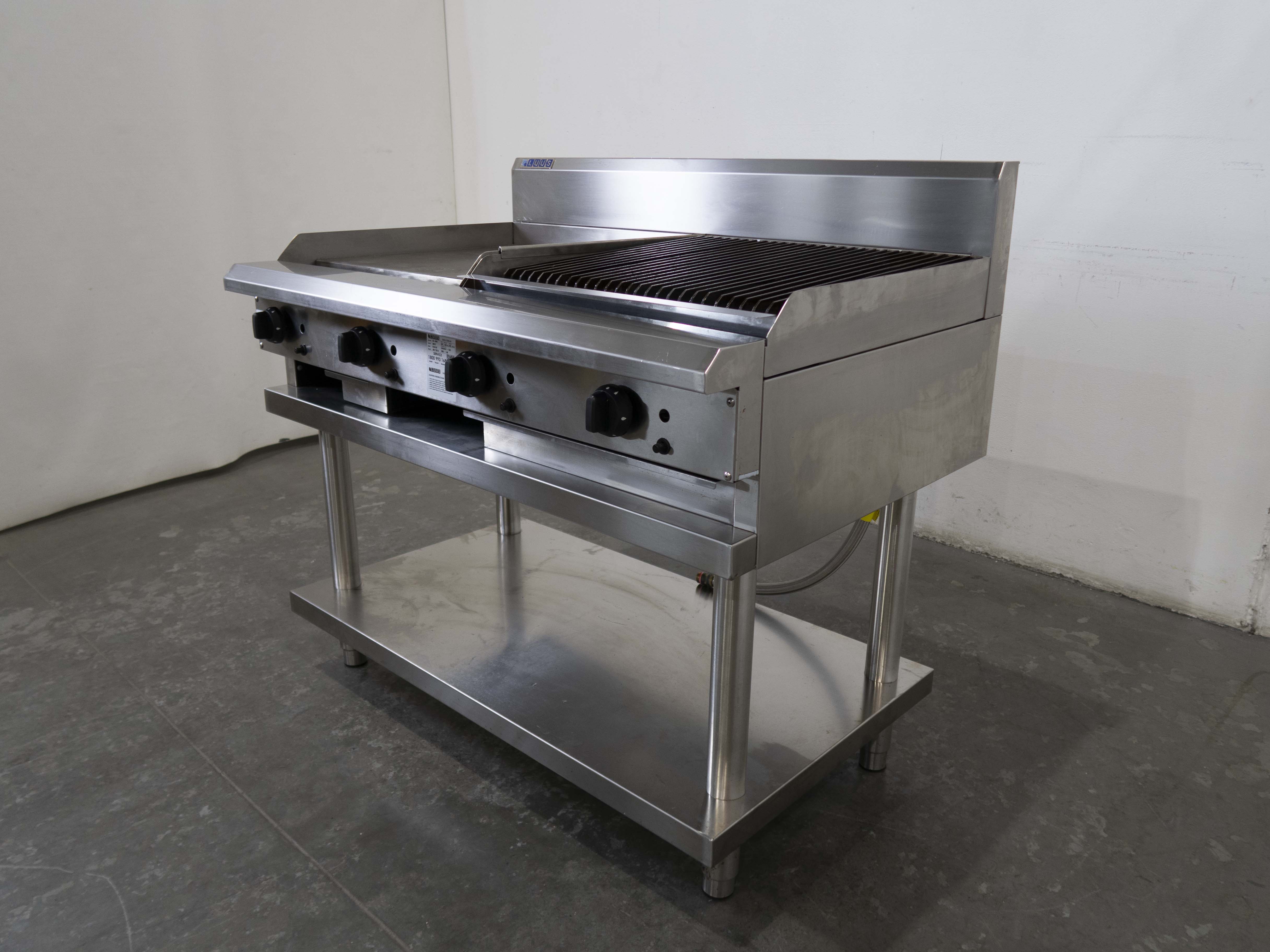 Luus CS-6P6C Griddle/Chargrill