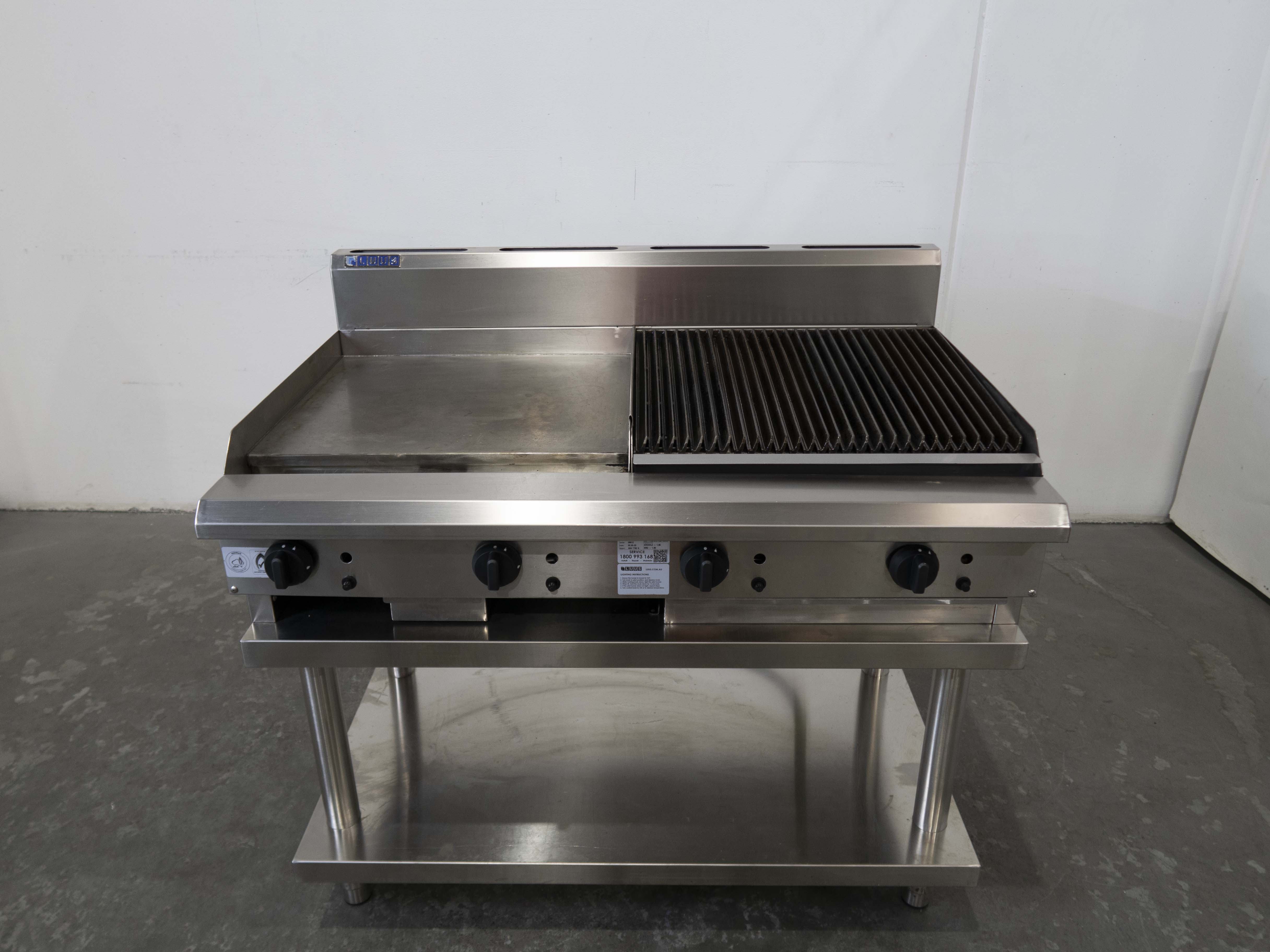 Luus CS-6P6C Griddle/Chargrill