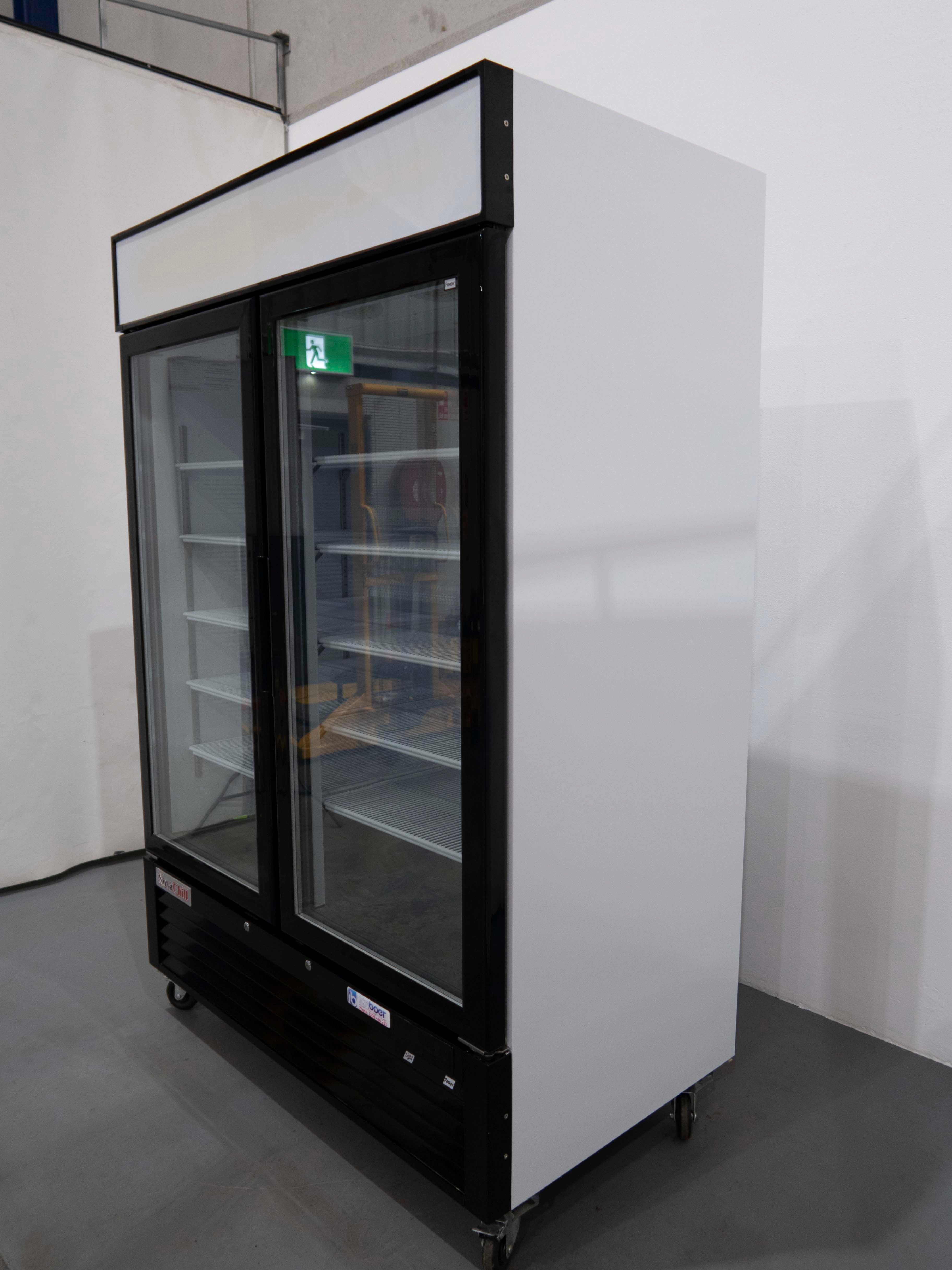 Novachill SM1300GZ Upright Display Freezer