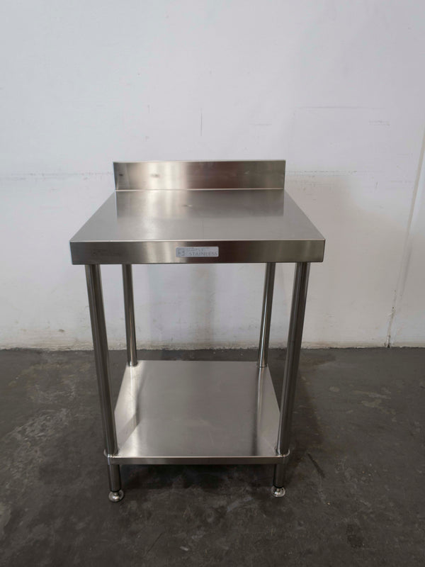 Stainless Steel Bench With Splash